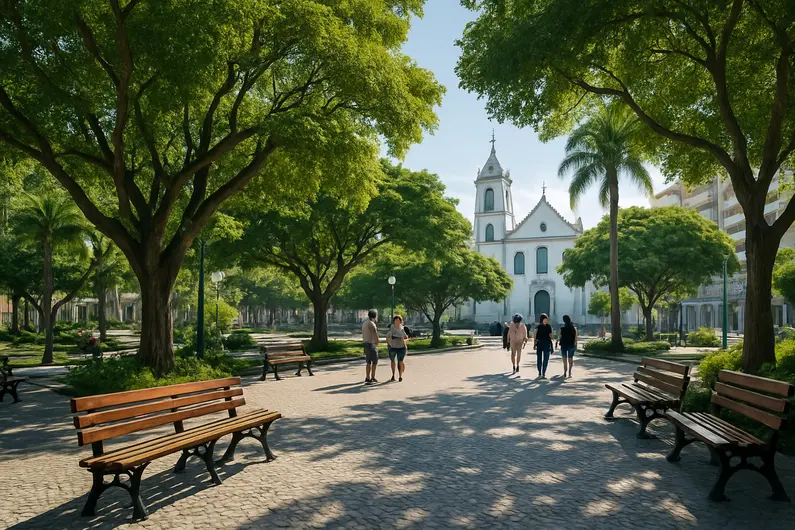 Descubra a Praça Porto Rocha Descubra a Praça Porto Rocha