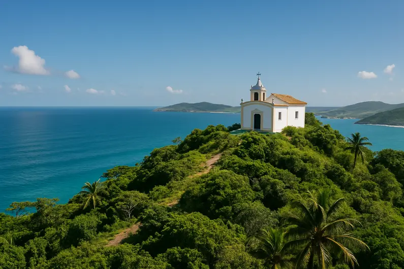 Descubra o Morro da Guia em Cabo Frio Descubra o Morro da Guia em Cabo Frio