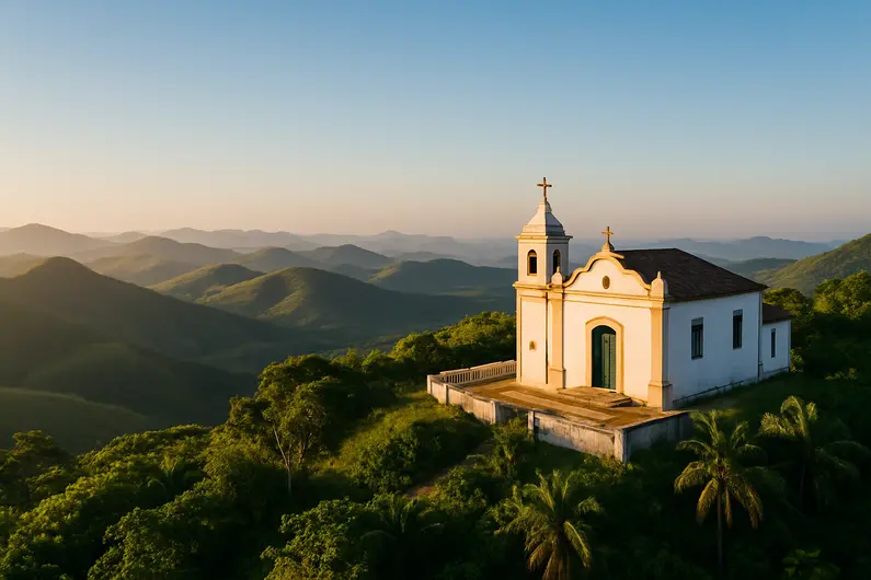 Explorando o Morro da Guia e Capela Nossa Senhora da Guia