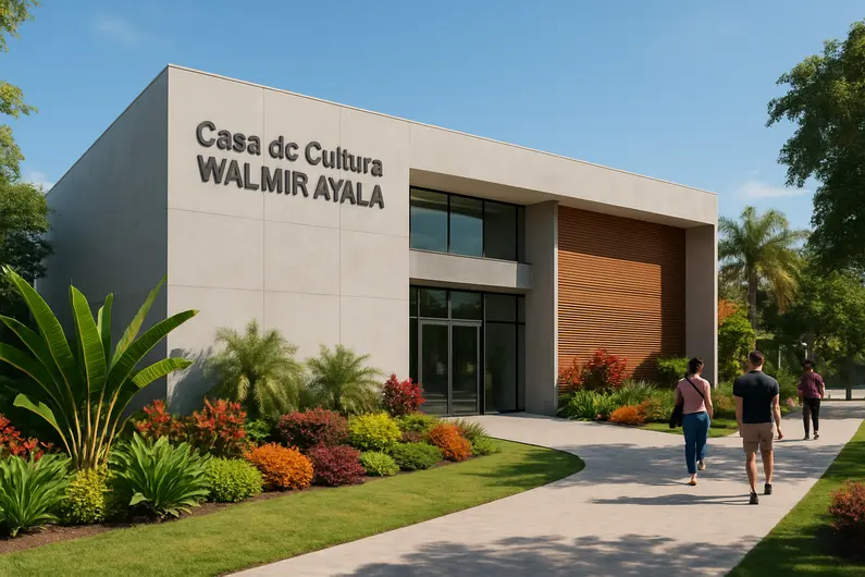 Explore a Casa de Cultura Walmir Ayala