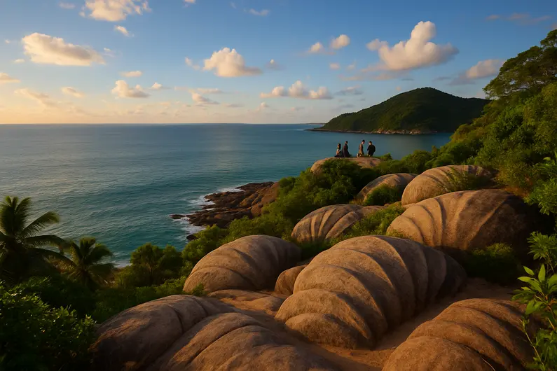 Explore o Mirante das Conchas