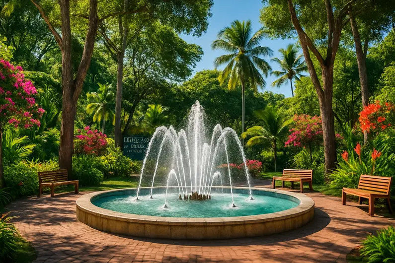 Praça das Águas: O Coração da Praia do Forte