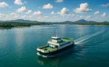 Travessia de ferry boat Araruama x Praia Seca